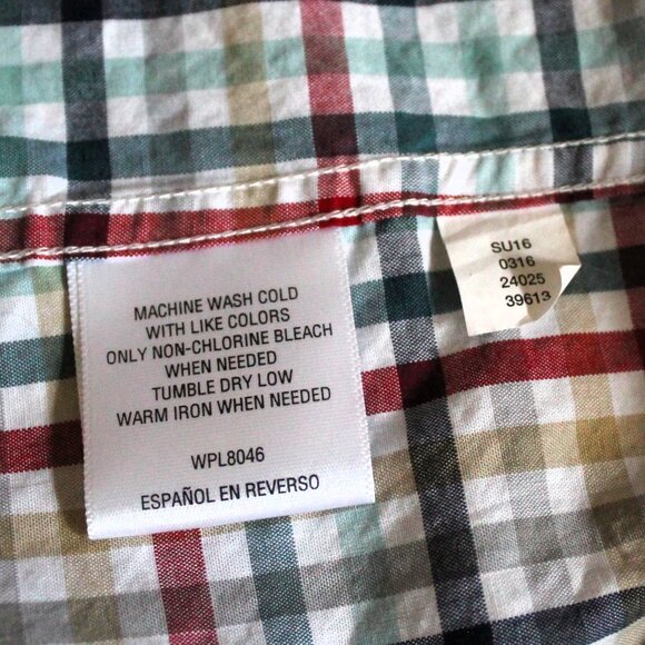 Tasso Elba Dress Shirt, XL 17-17.5 - Picture 6 of 6